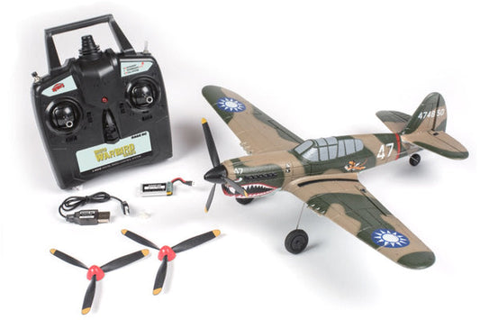 Rage R/C - Curtiss P-40 Warhawk Micro RTF Airplane w/PASS RGRA1305