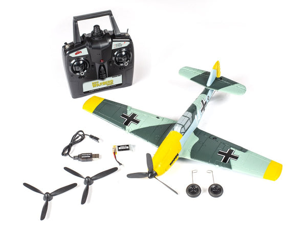 Rage R/C - Messerschmitt Bf 109 Micro RTF Airplane w/PASS RGRA1304